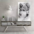 Peinture Loup Blanc